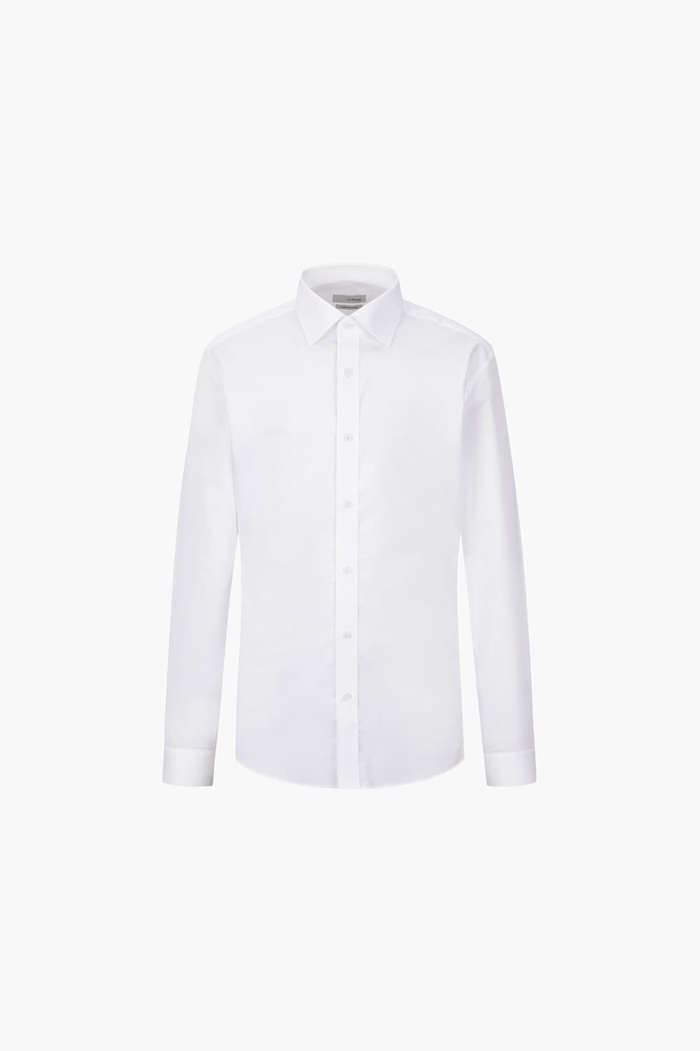 [LAST SIZE] 스트레치 카라 플라켓 트리콜로르 953 컴포터블 셔츠 화이트