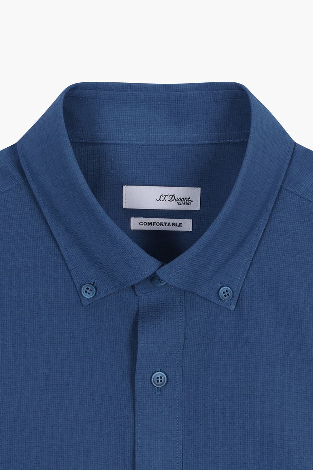 [LAST SIZE] 슬럽 솔리드 762 컴포터블 셔츠 블루