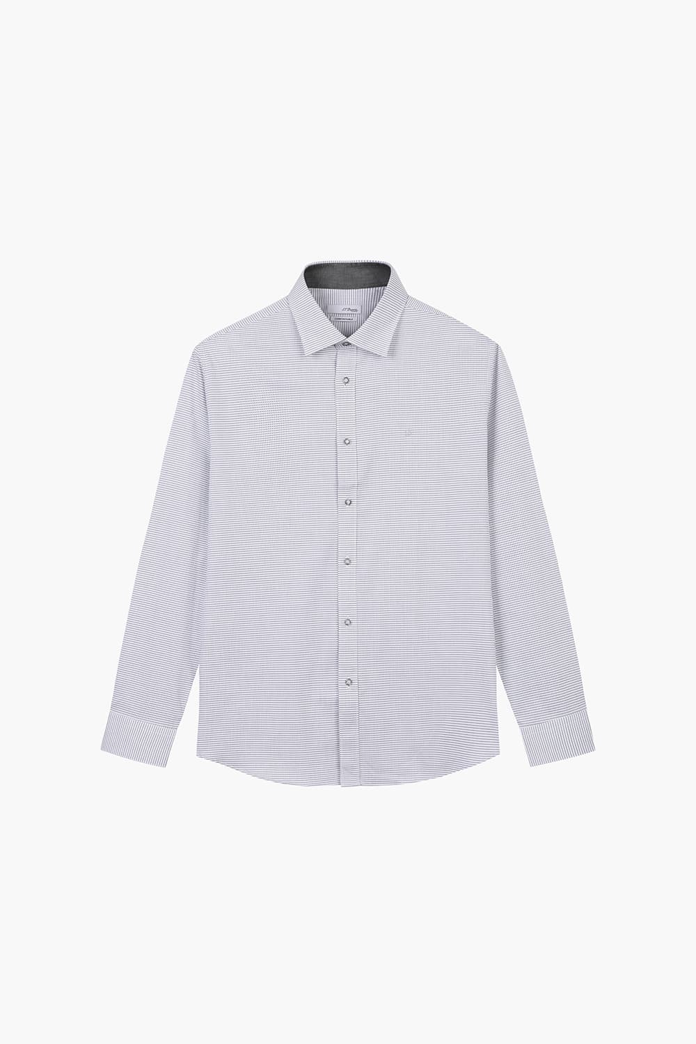 [LAST SIZE] 투톤 도비 배색 760 컴포터블 셔츠 그레이