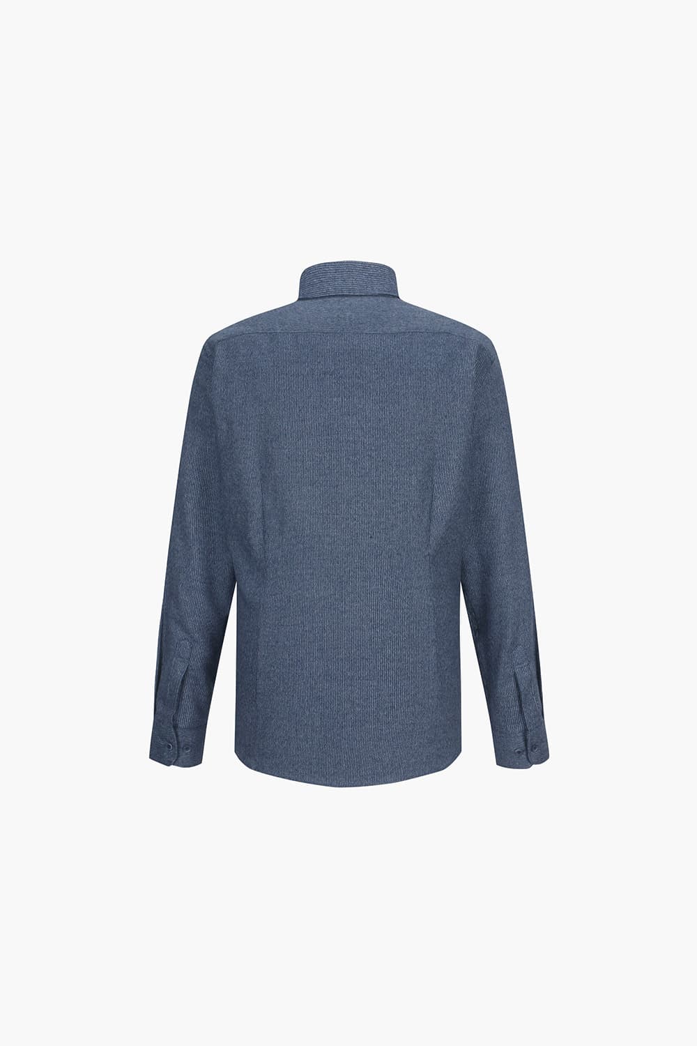 [LAST SIZE] 스트라이프 기모 782 컴포터블 셔츠 블루