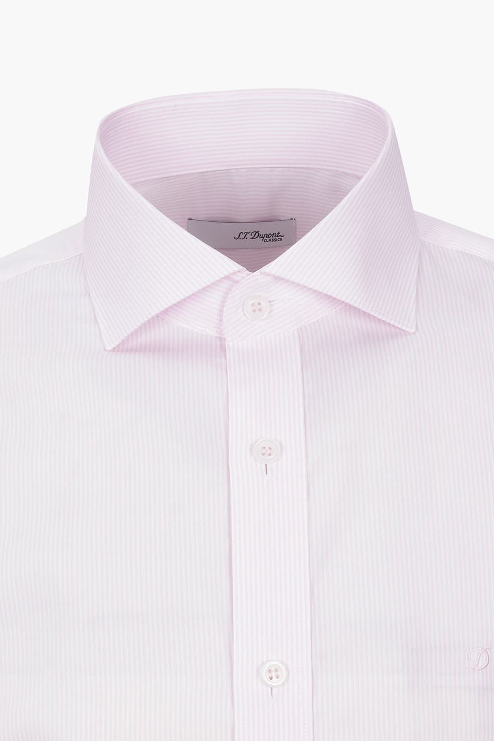 [LAST SIZE] [120수] 순면 스트라이프 327 컴포터블 셔츠 핑크