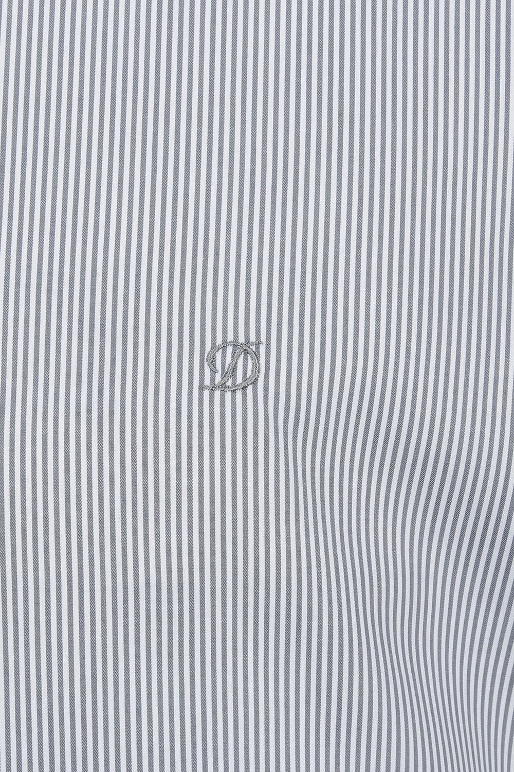 [LAST SIZE] [120수] 순면 스트라이프 327 컴포터블 셔츠 다크 그레이