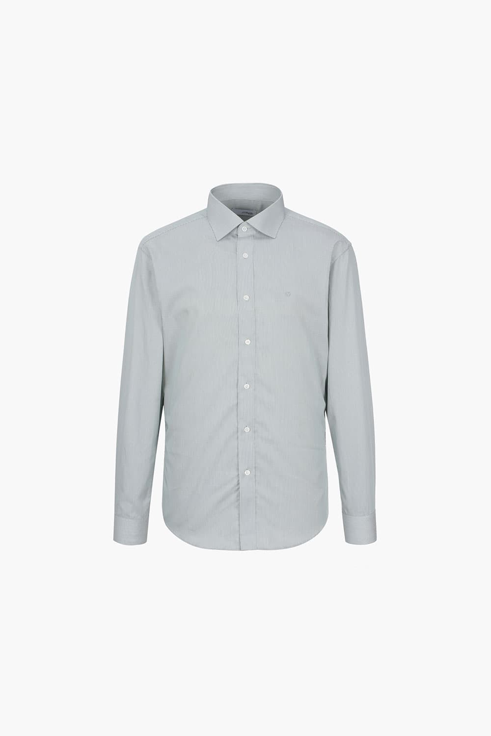 [LAST SIZE] [120수] 순면 스트라이프 326 컴포터블 셔츠 그린