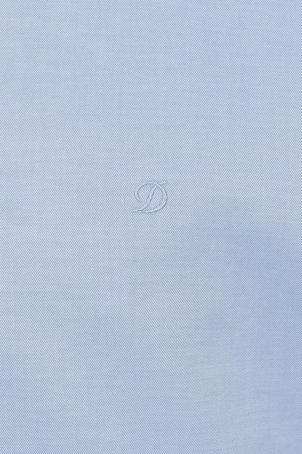 [LAST SIZE] [120수] 순면 트윌 솔리드 빅와이드 카라 305 컴포터블 셔츠 블루