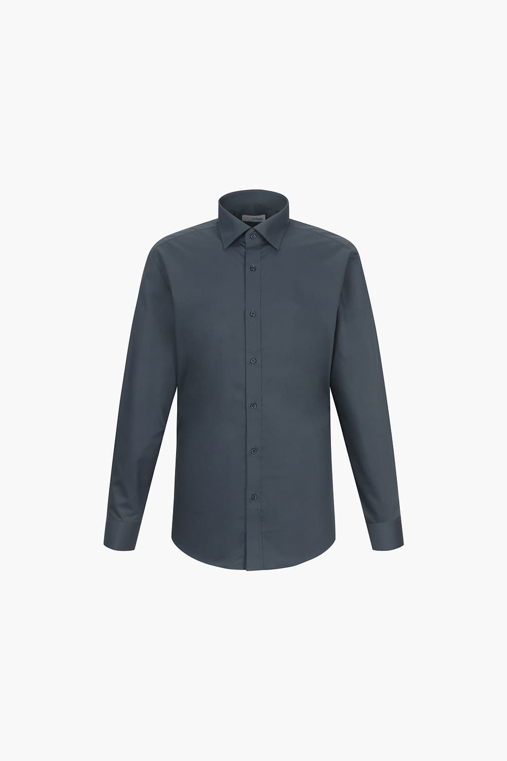 [LAST SIZE] 스트레치 솔리드 375 컴포터블 셔츠 다크그레이