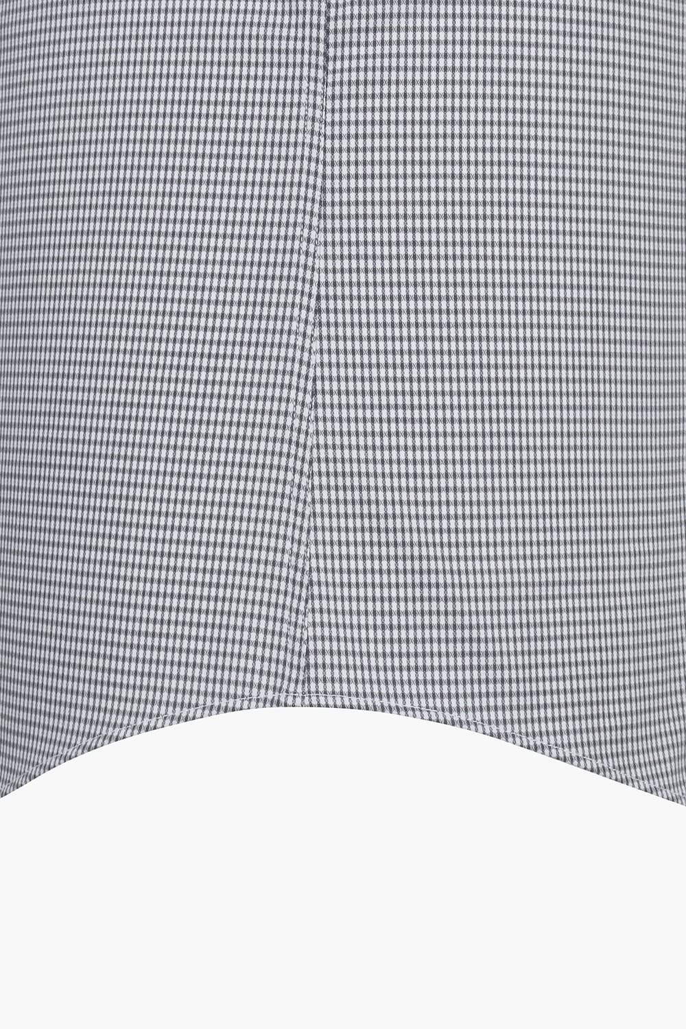 [LAST SIZE] 스트레치 미니체크 327 컴포터블 셔츠 다크그레이