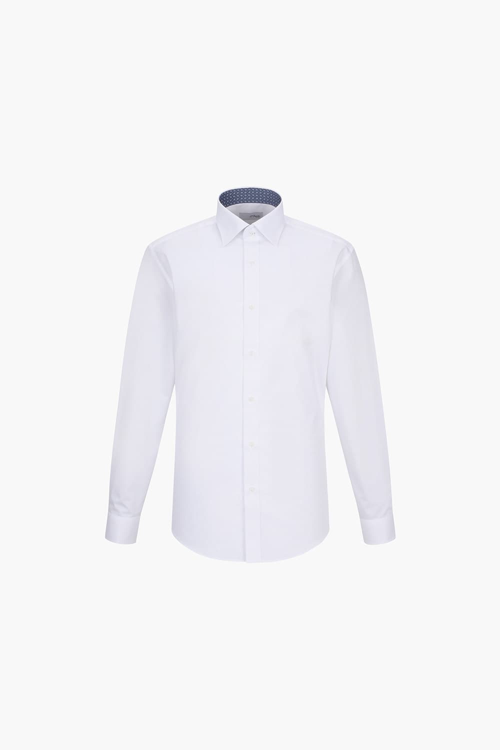 [LAST SIZE] 스트레치 배색 364 컴포터블 셔츠 화이트