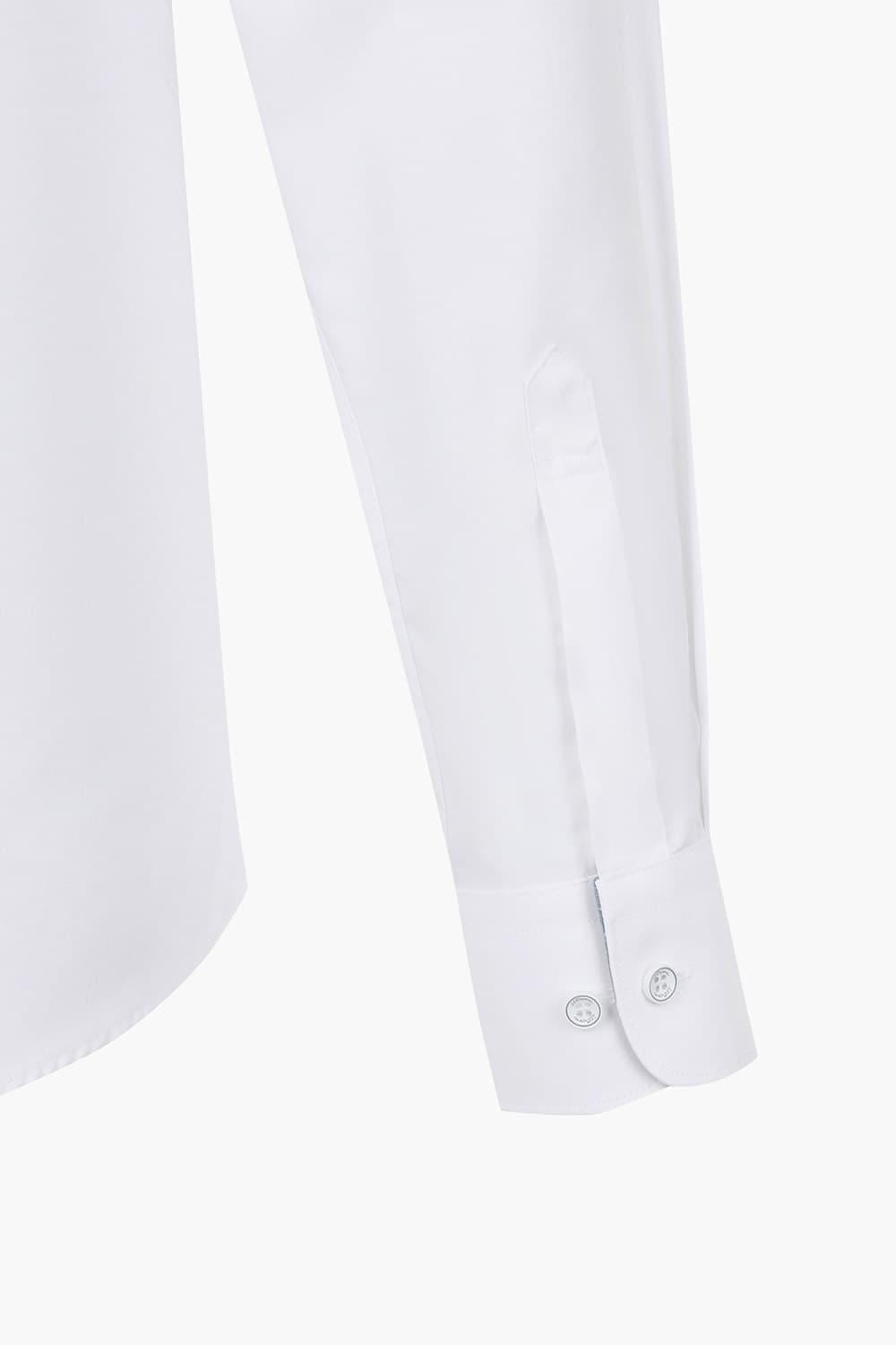 [LAST SIZE] 트윌 프린트 배색 362 컴포터블 셔츠 화이트