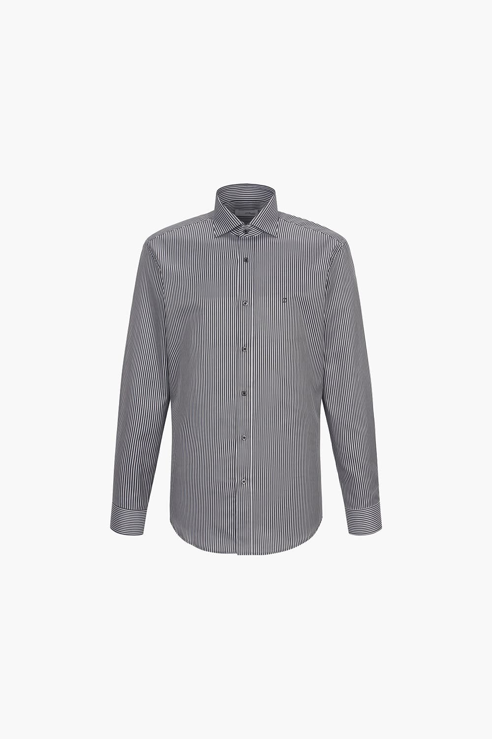 [LAST SIZE] 스트라이프 D 리벳 325 컴포터블 셔츠 블랙