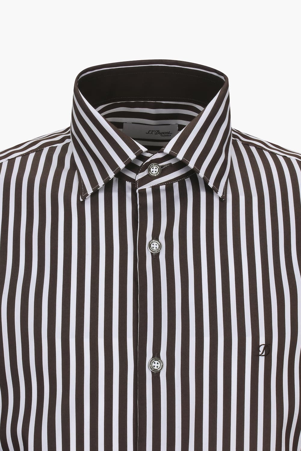 [LAST SIZE] 스트레치 볼드 스트라이프 324 컴포터블 셔츠 브라운