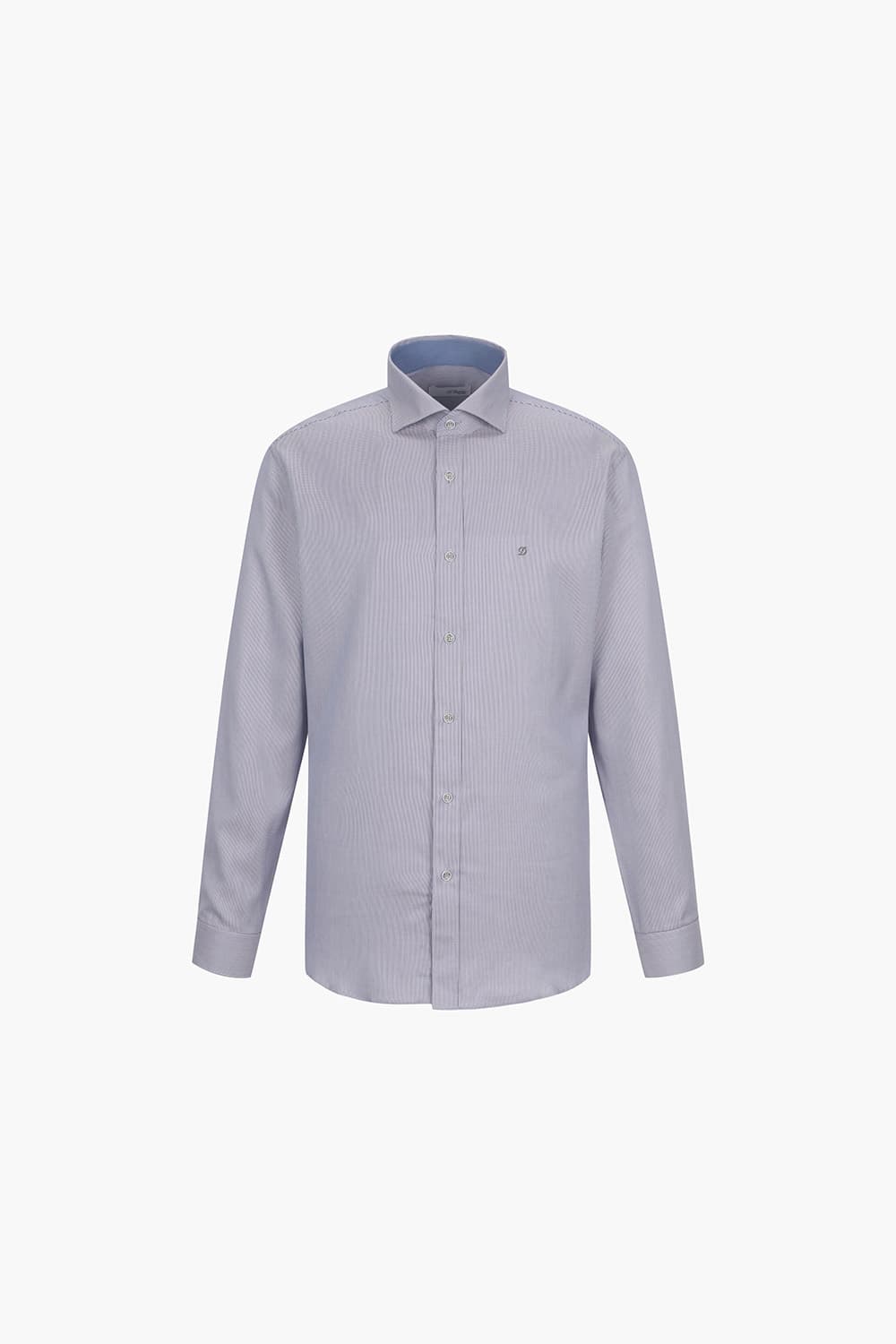 [LAST SIZE] 텐셀 혼방 도비 배색 314 컴포터블 셔츠 브라운