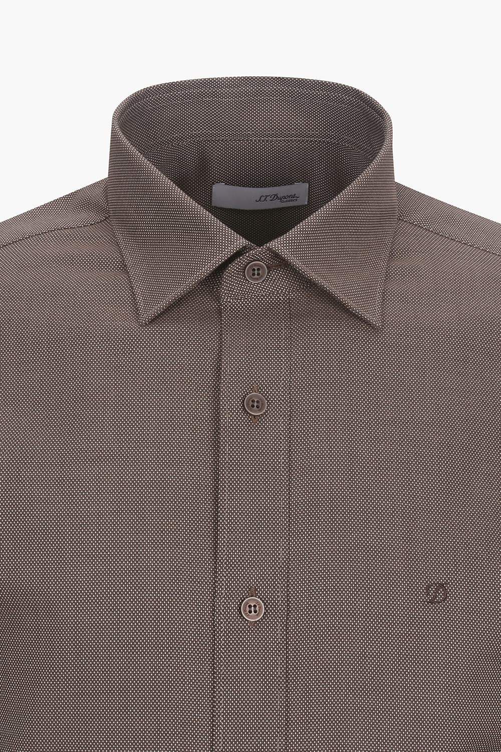 [LAST SIZE] 도비 솔리드 D 리벳 316 컴포터블 셔츠 브라운