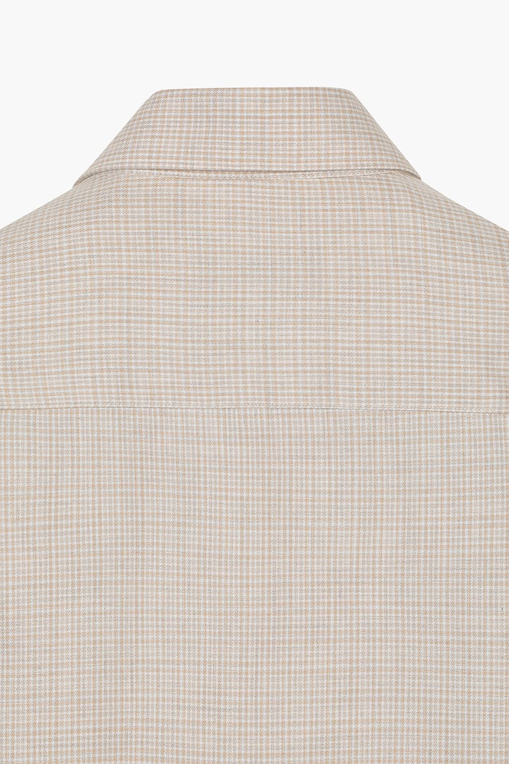 [LAST SIZE] 마이크로 체크 기모 331 컴포터블 셔츠 베이지