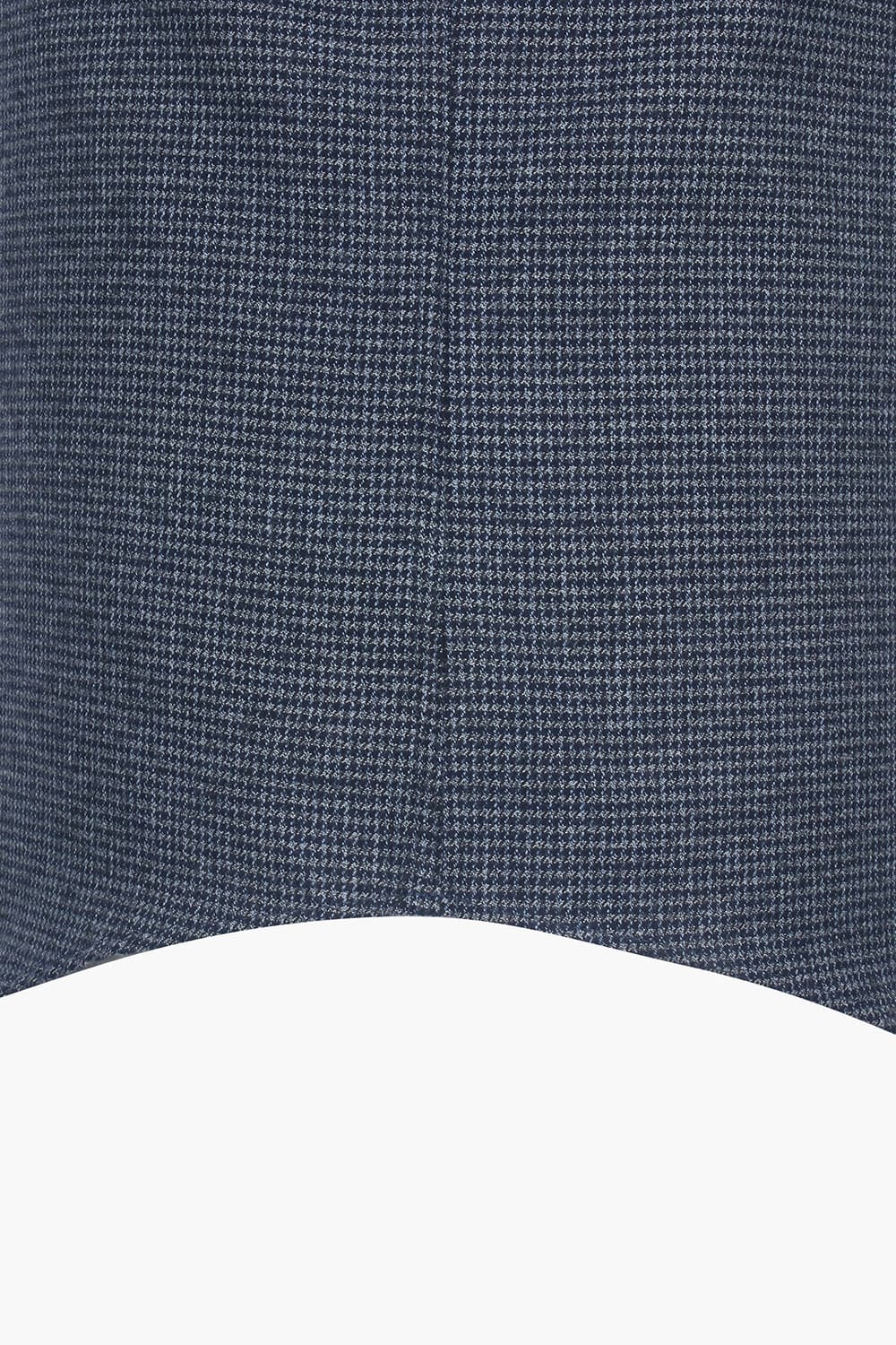 [LAST SIZE] 마이크로 하운드투스 체크 기모 732 비즈니스 셔츠 블루