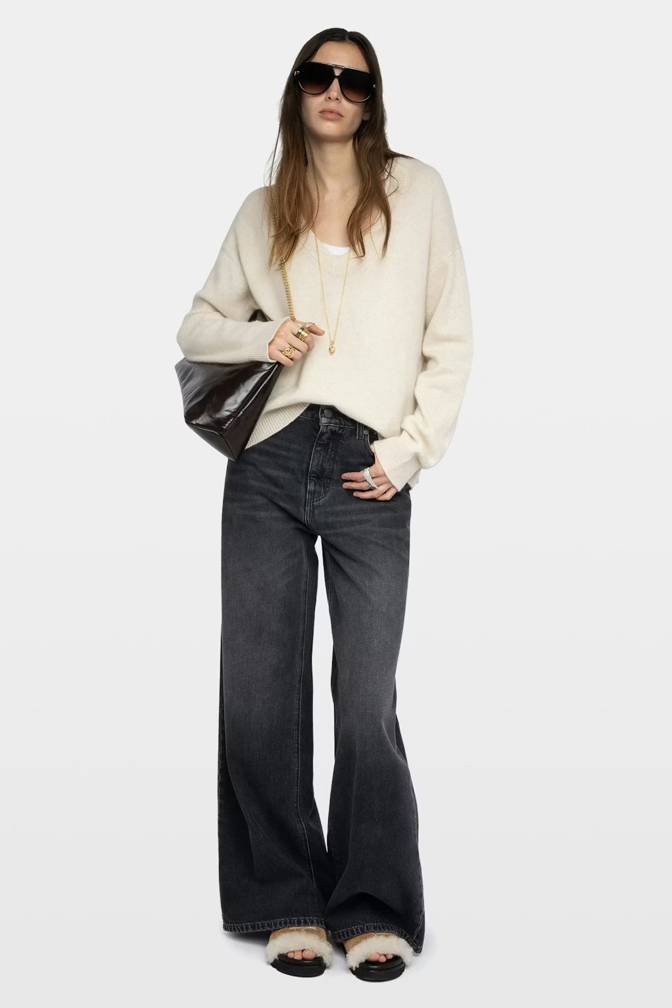 Mikyz Strass Cashmere Sweater