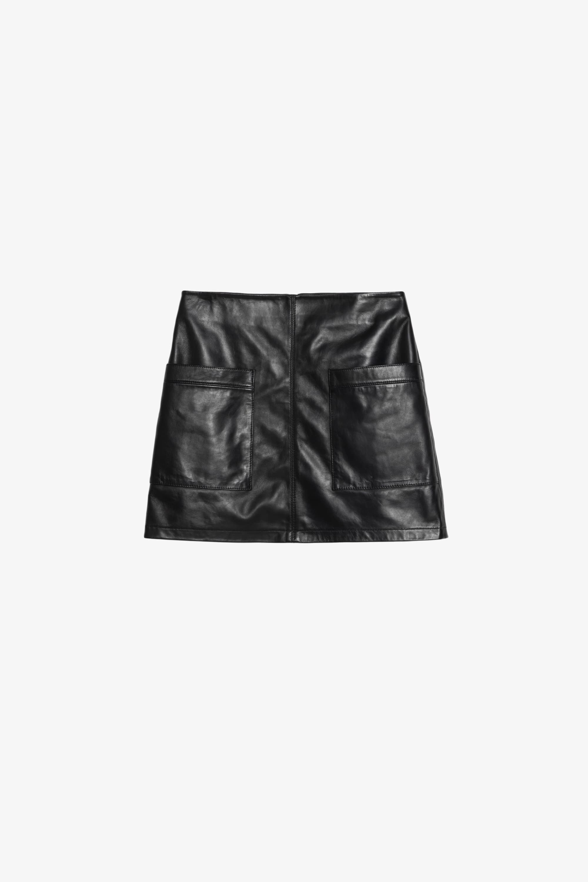Jaime Leather Skirt