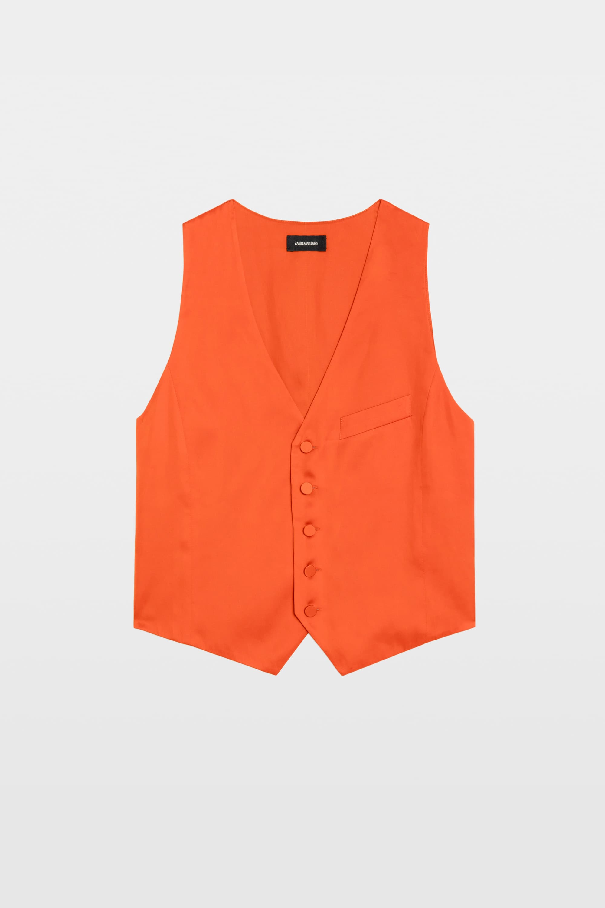 Emaux Satin Vest