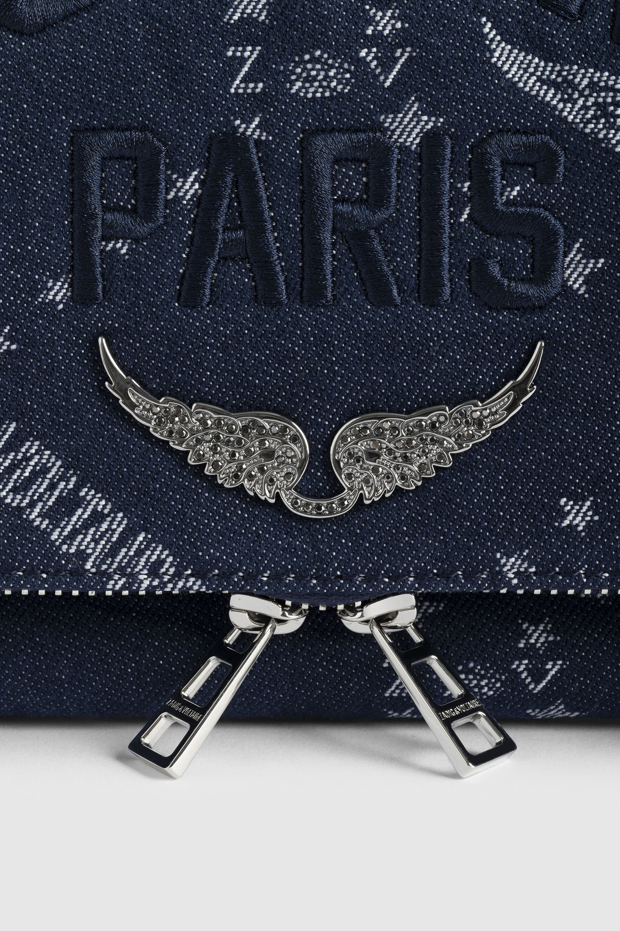 Rock Denim Monogram Bag