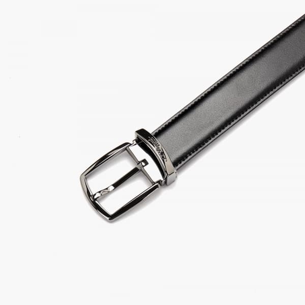 라인D 유러피안 리버서블 양면벨트 블랙/브라운 루테늄도금 CJ8200183