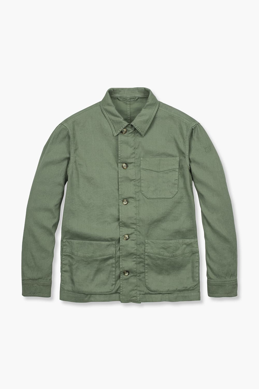 린넨믹스 CEZANNE 워크 자켓 카키 RE2SMBAOT104R77