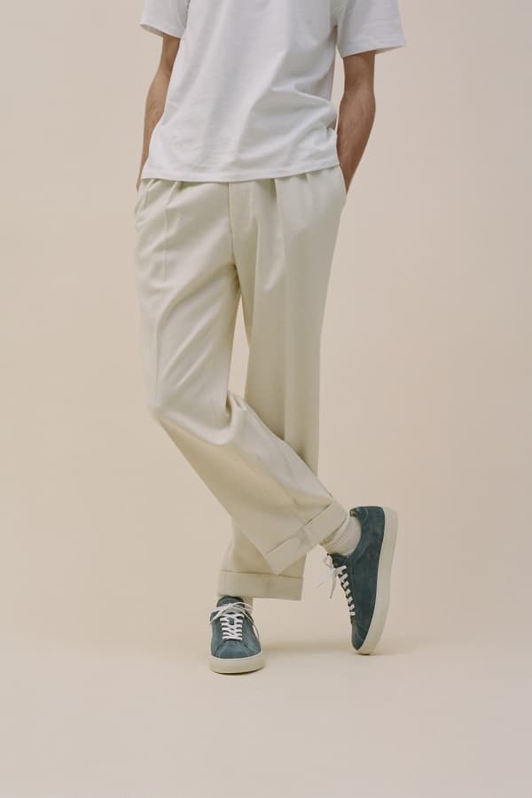 ATLANTIQUE Sustainable Suede Leaf Green