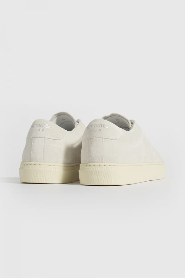 ATLANTIQUE Sustainable Suede Powder White