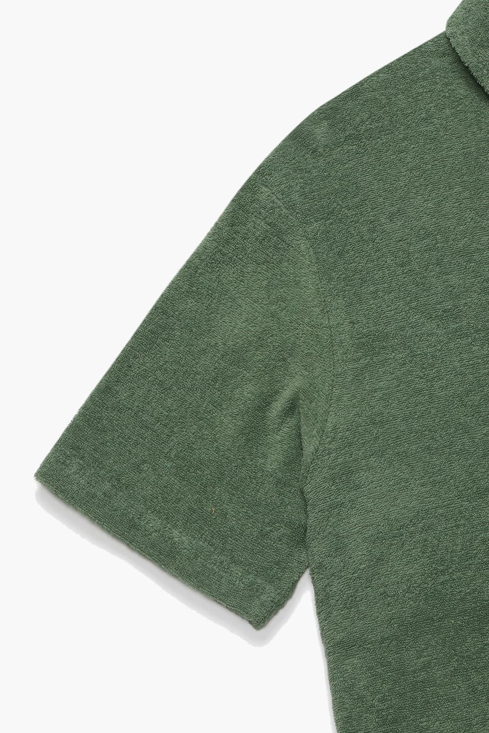 코튼 버튼 다운 반소매 티셔츠 BIJ230P360806