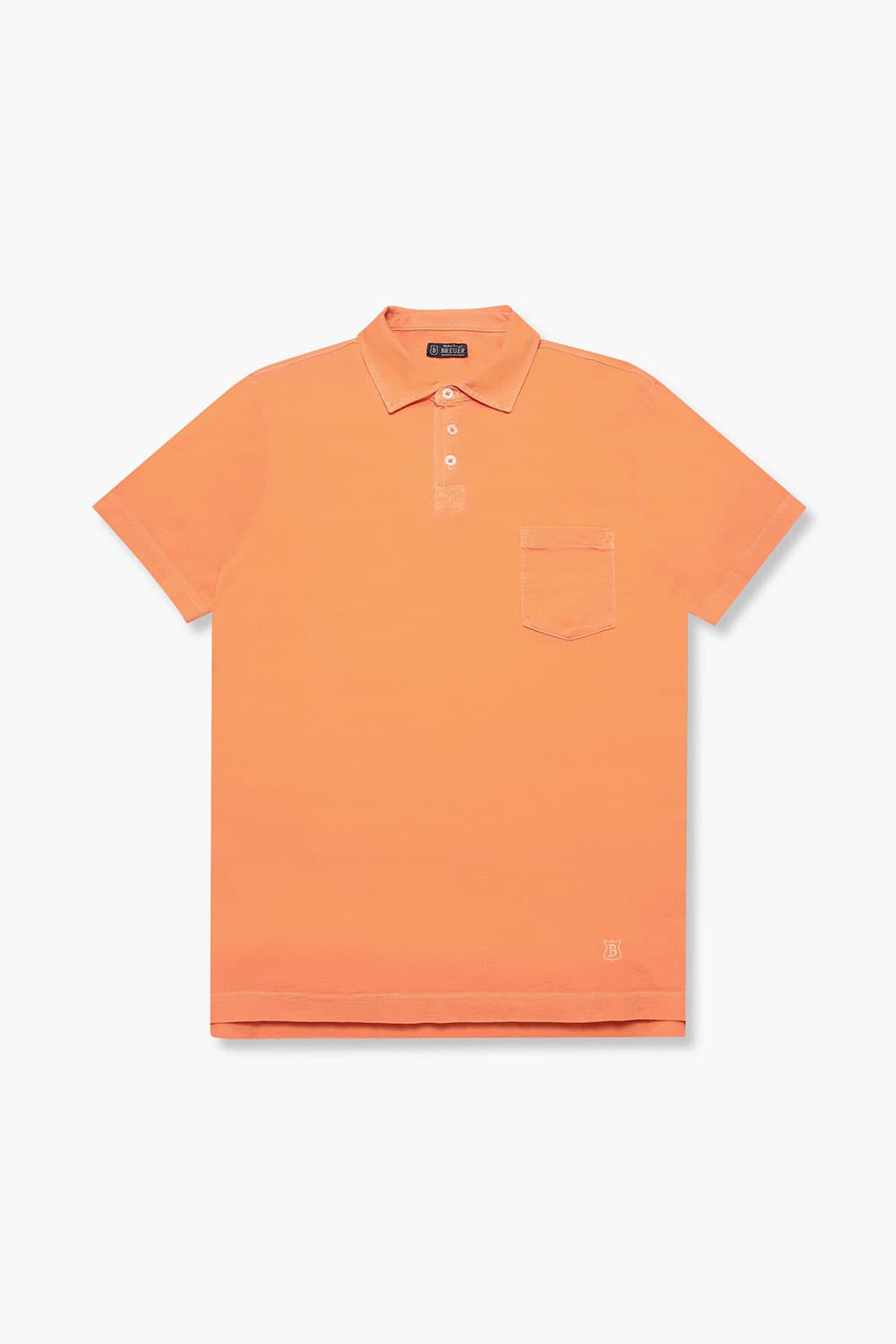 코튼 버튼 다운 포켓 반소매 티셔츠 69170P360014