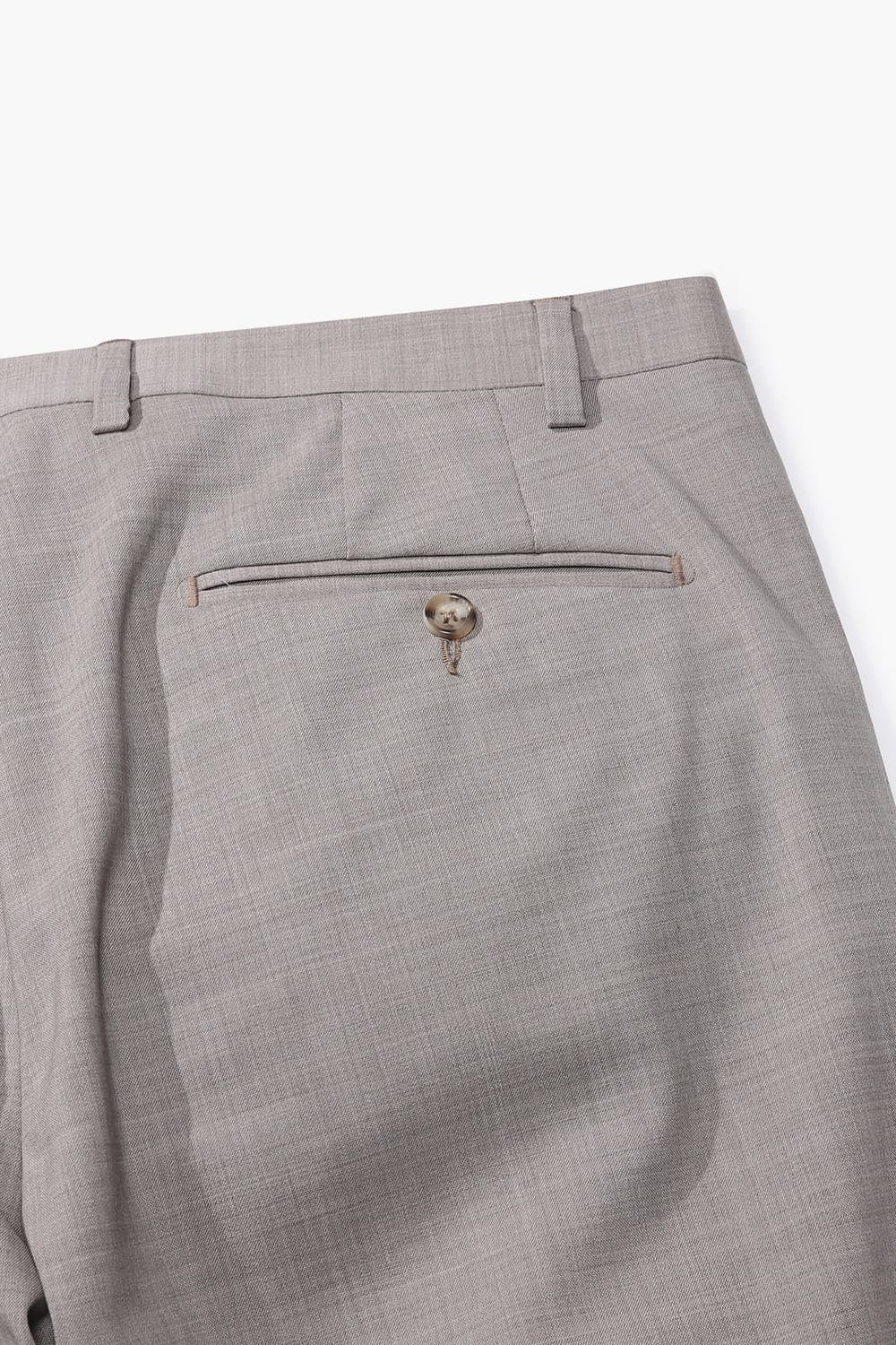 울 솔리드 팬츠 라이트 브라운 RE3SMBAPT801R80