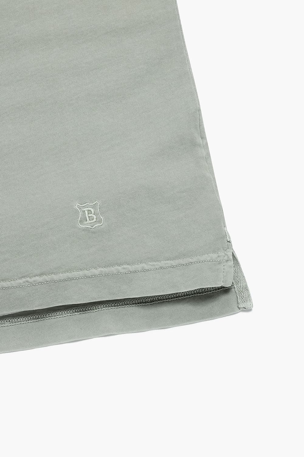 코튼 버튼 다운 포켓 반소매 티셔츠 69170P360008