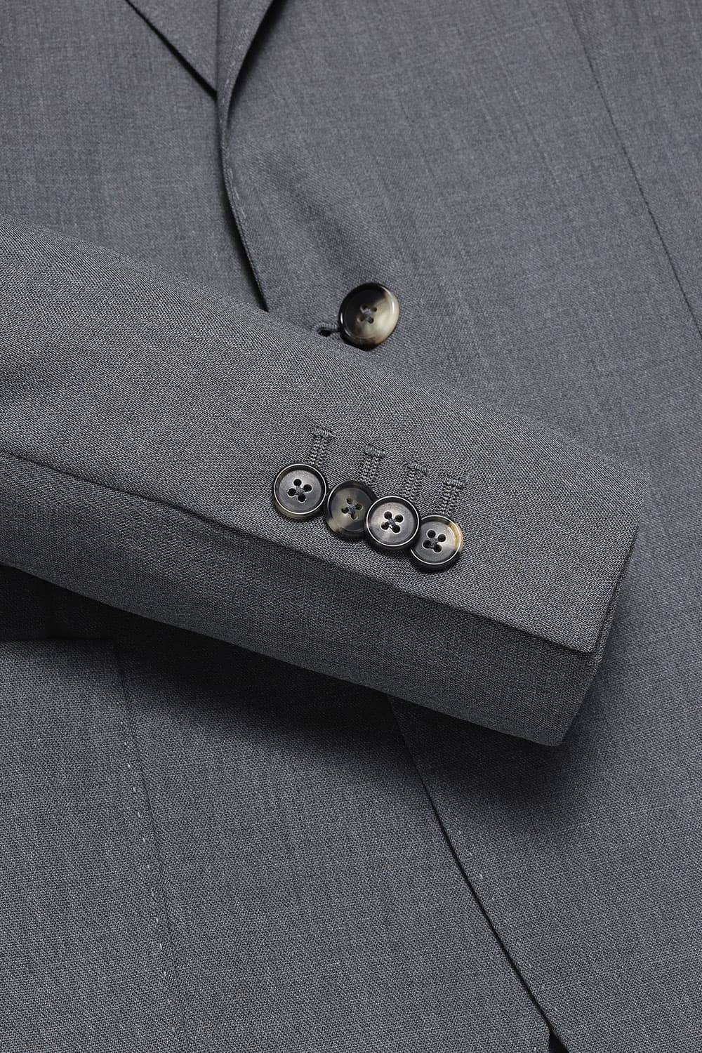 울 솔리드 재킷 라이트 그레이 RE3SMBAJA206R92