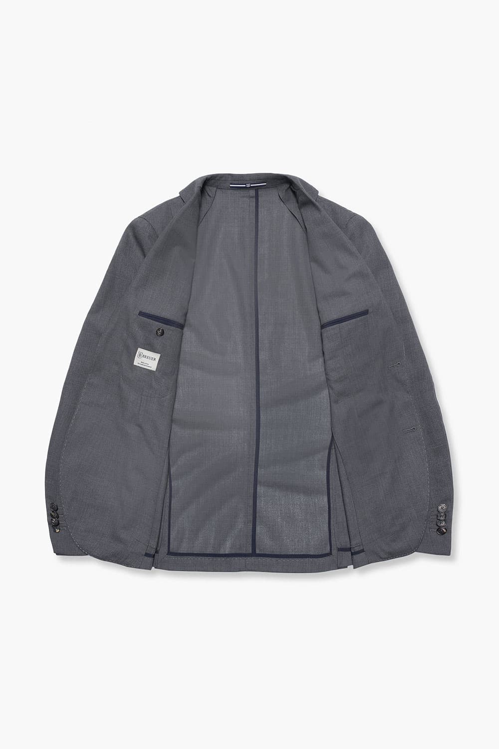 울 솔리드 재킷 라이트 그레이 RE3SMBAJA206R92