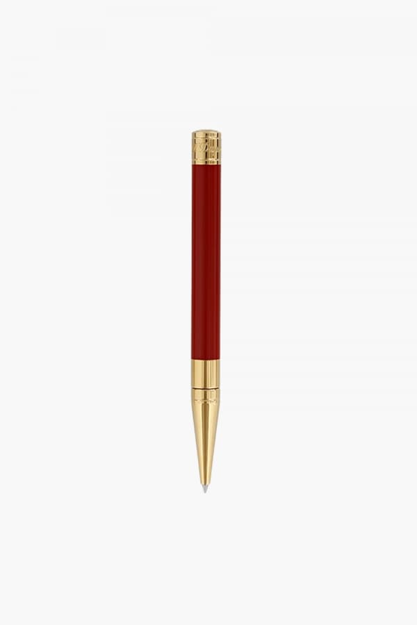 [PEN+REFILL SET] 드래곤 D이니셜 볼펜 버건디