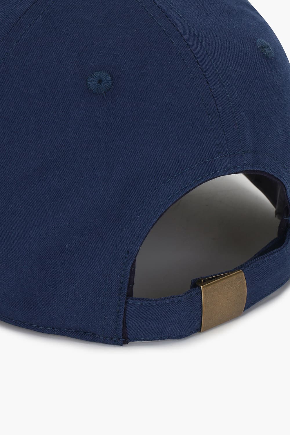 코튼 일러스트 H 로고 002 네이비 볼캡