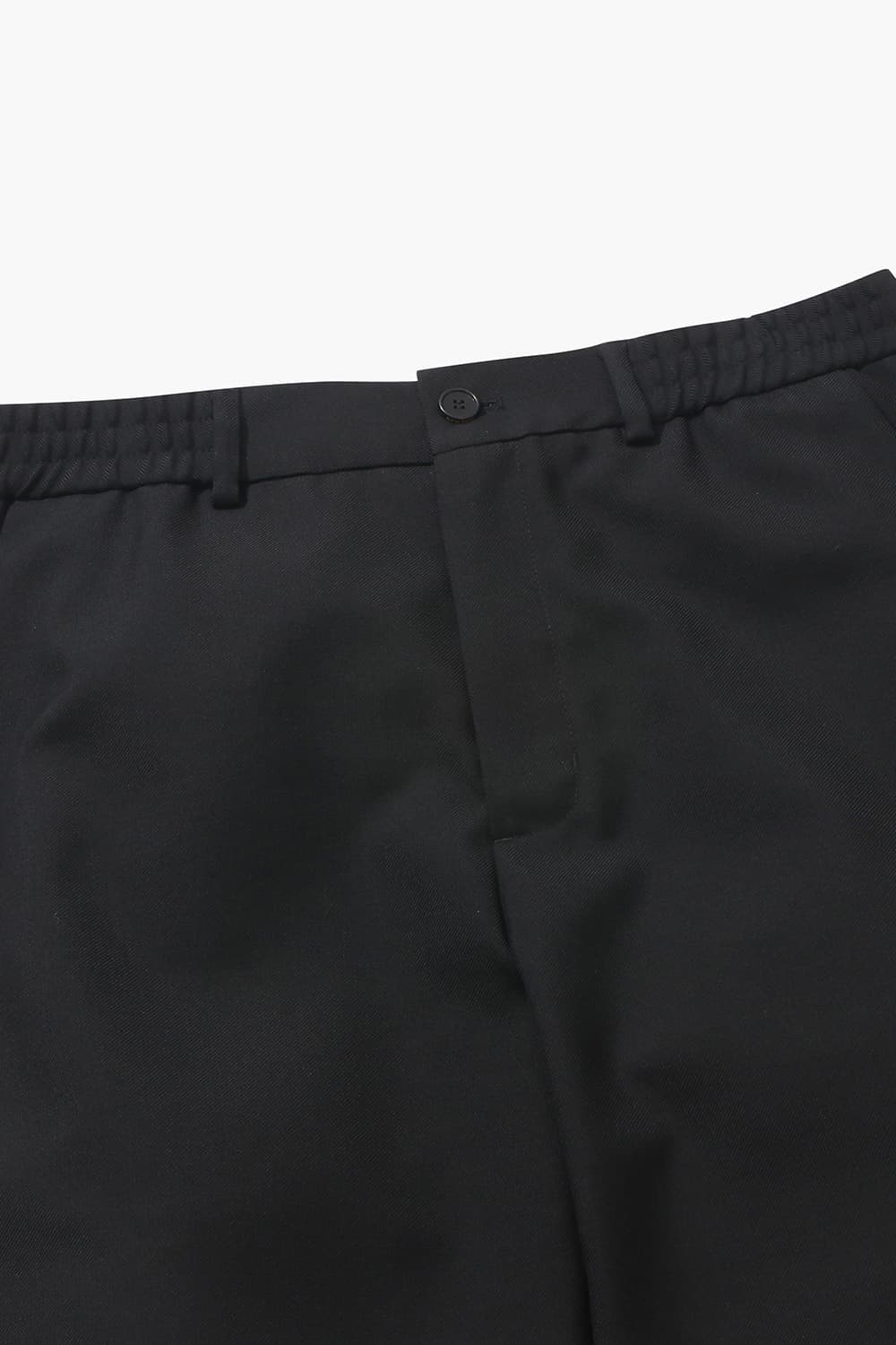 PANU 울 와이드 001 블랙 팬츠