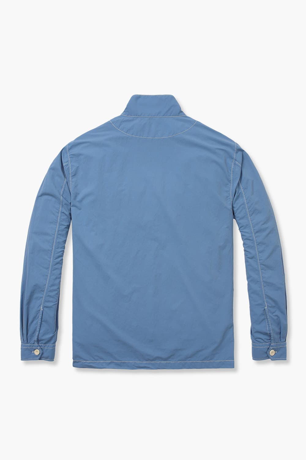 DEXTER 나일론 스티치 하이넥 004 블루 점퍼