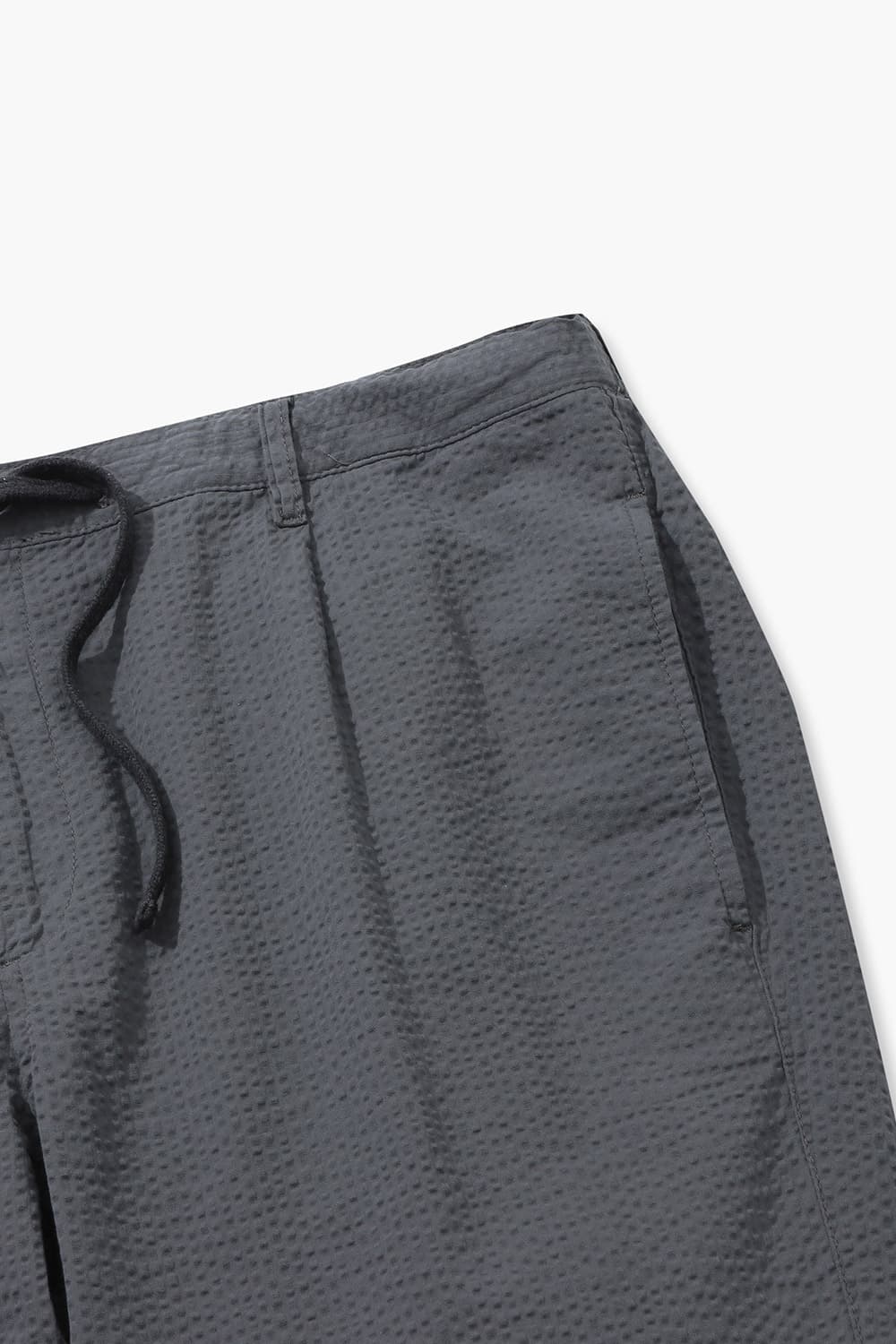 TANKER 코튼 드로우스트링 세미와이드 007 다크그레이 팬츠
