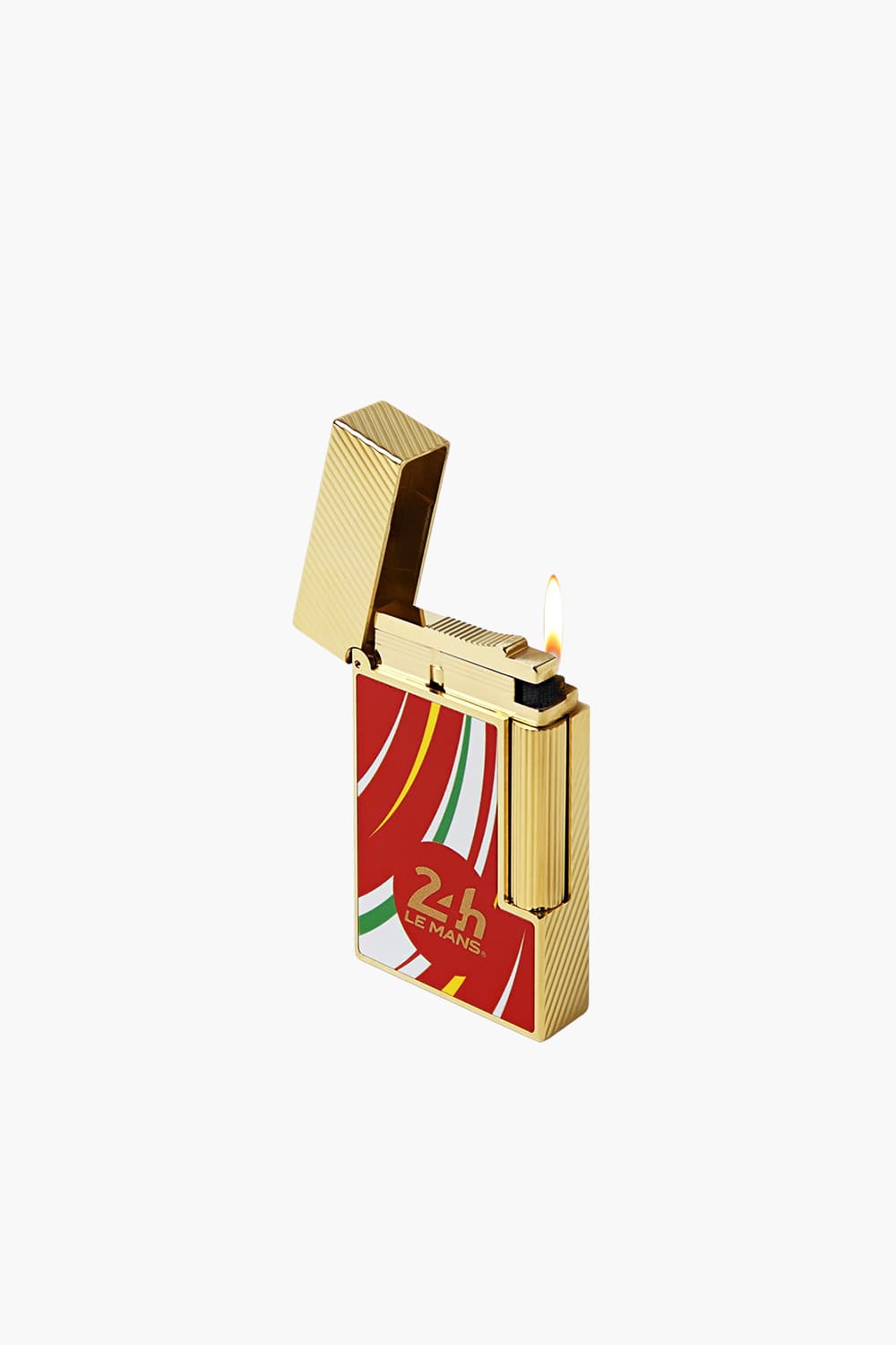 르망 24시 라인2 라이터 레드/골드 CQ16090CZ 듀퐁 라이터