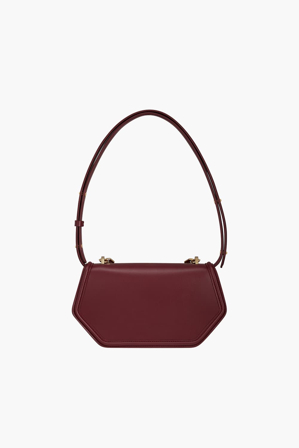 26 리비에라 바게트 숄더백 다크레드 N1RV292RD2