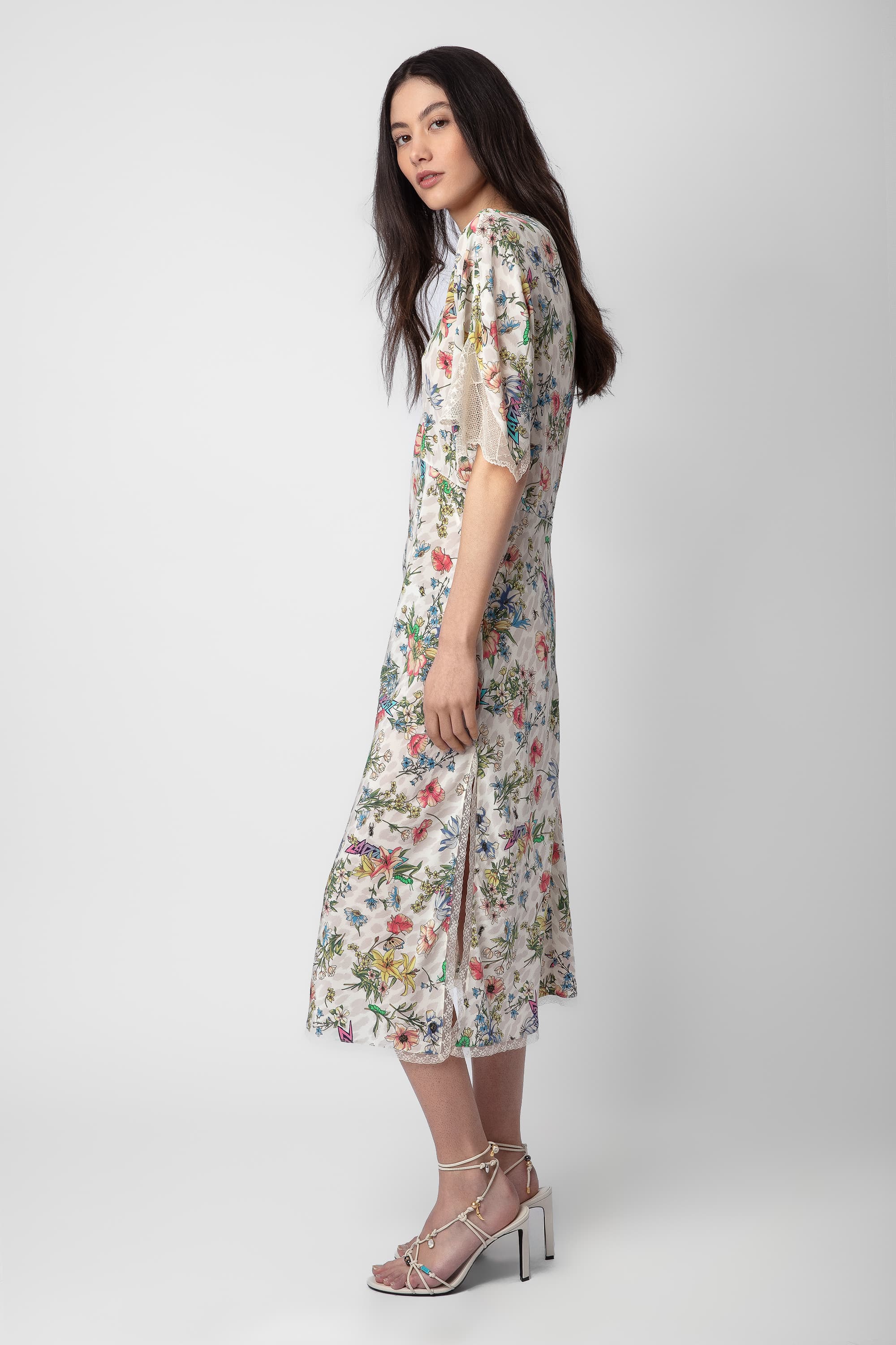 Rey Garden Silk Dress