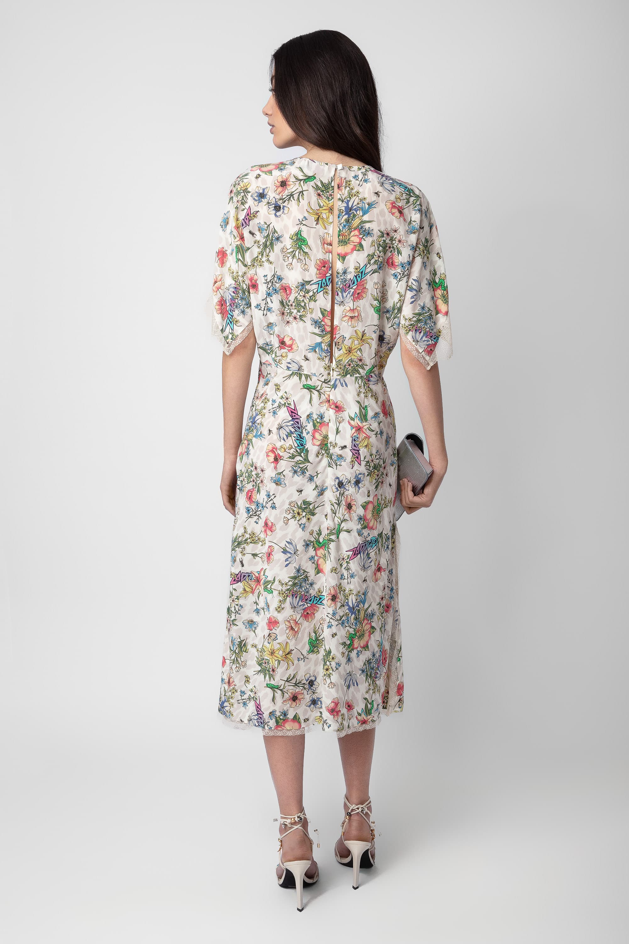 Rey Garden Silk Dress