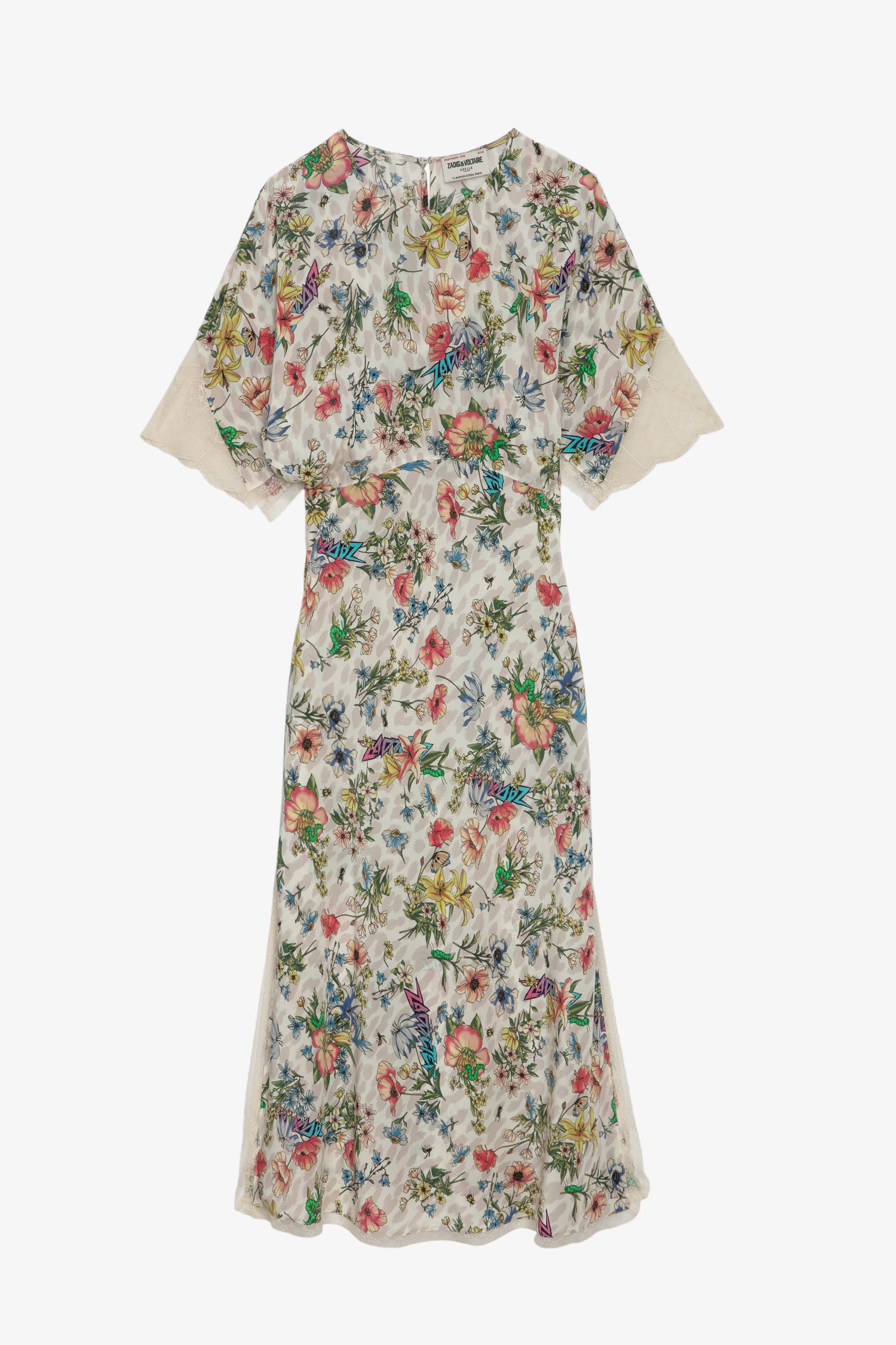 Rey Garden Silk Dress