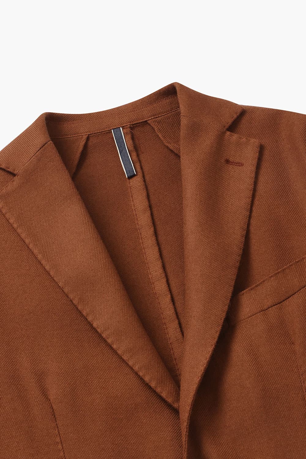 울 트윌 901 레드브라운 테일러드 자켓