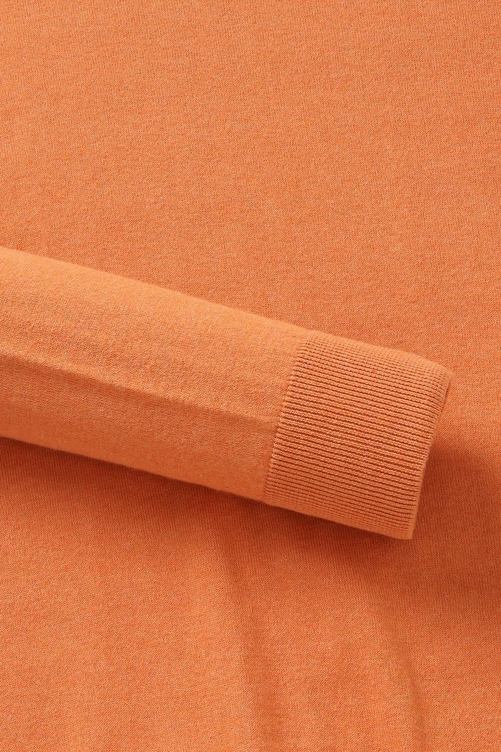 코튼 크루넥 긴소매 니트 BR601NCP452913