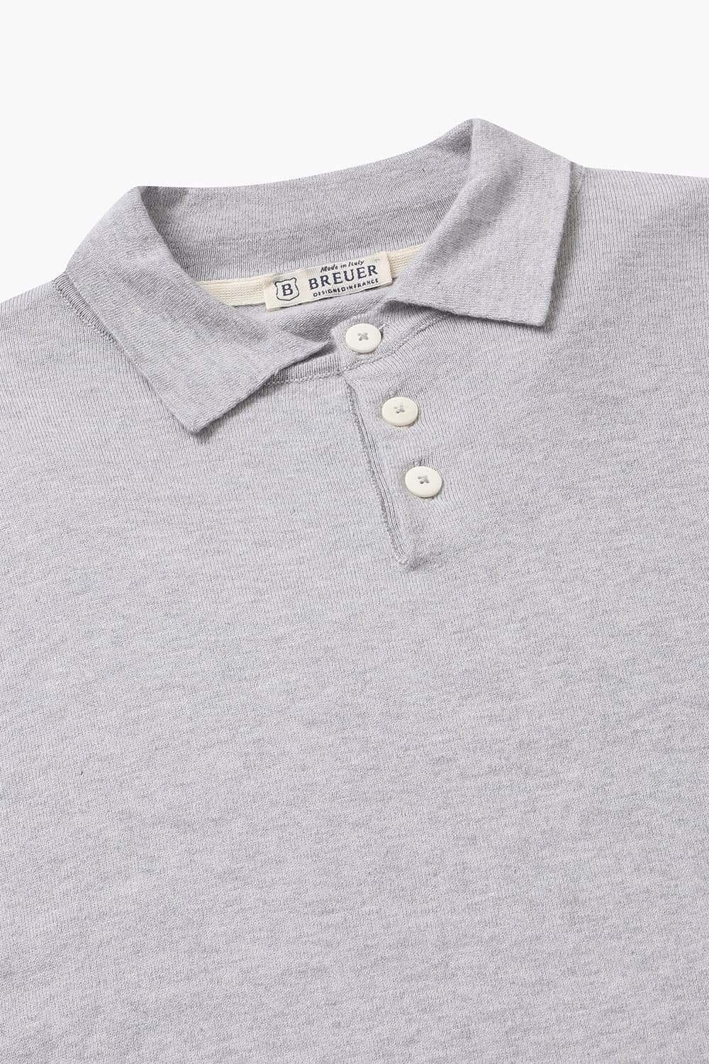 코튼 폴로 긴소매 니트 BR603P452906