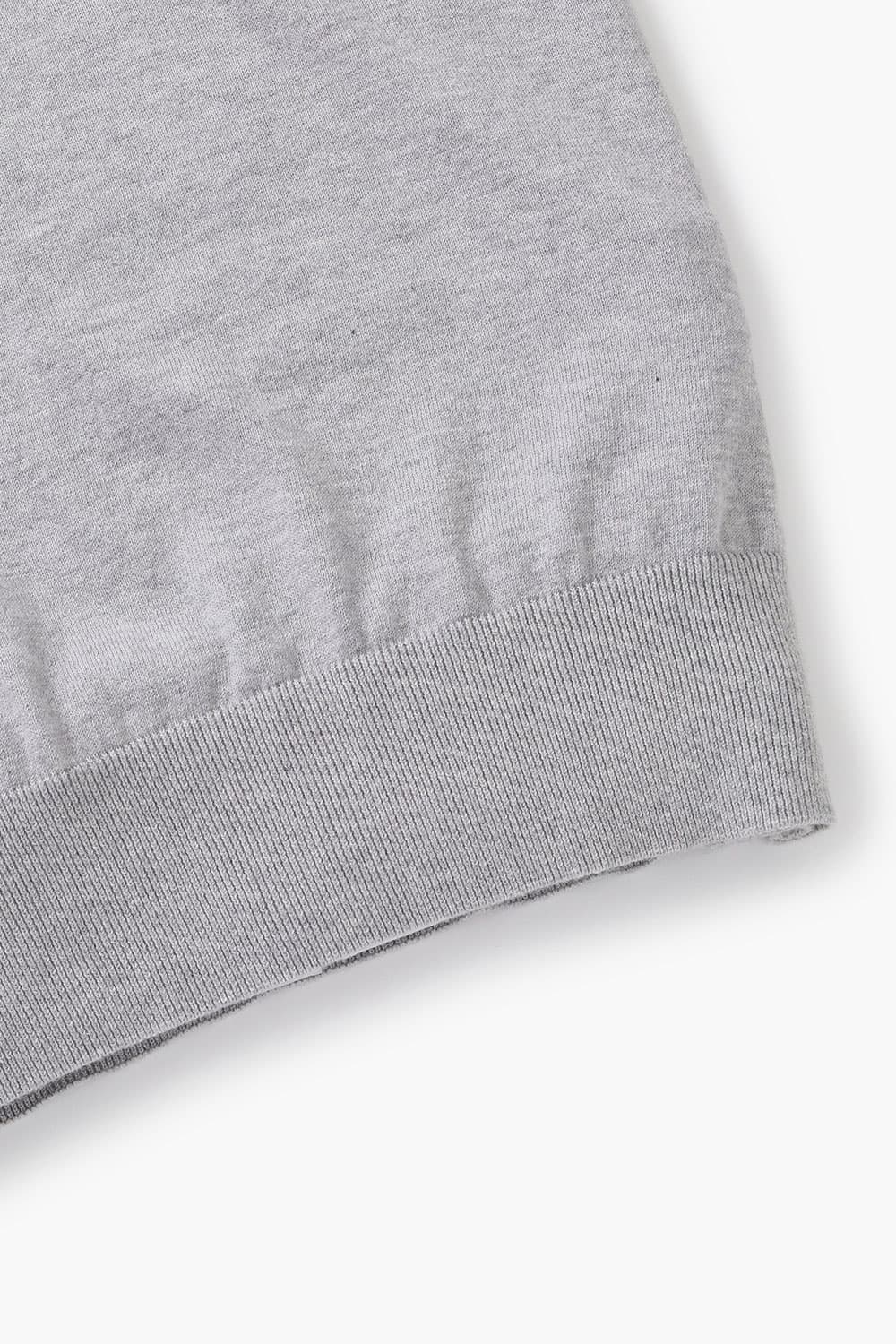 코튼 폴로 긴소매 니트 BR603P452906