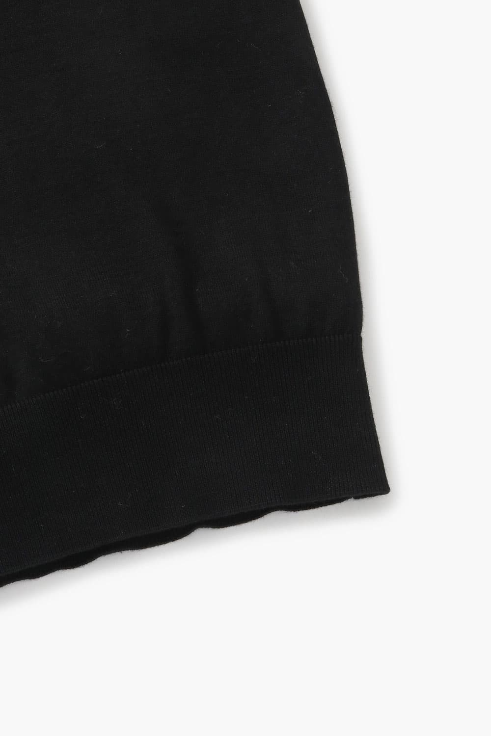 코튼 폴로 긴소매 니트 BR603P452914