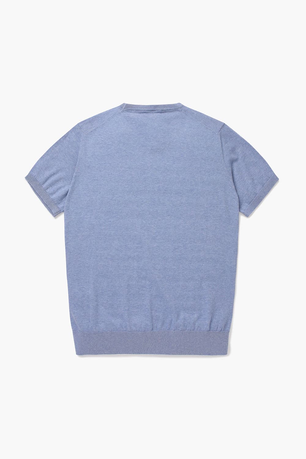 코튼 크루넥 반소매 니트 BR601MCP452904