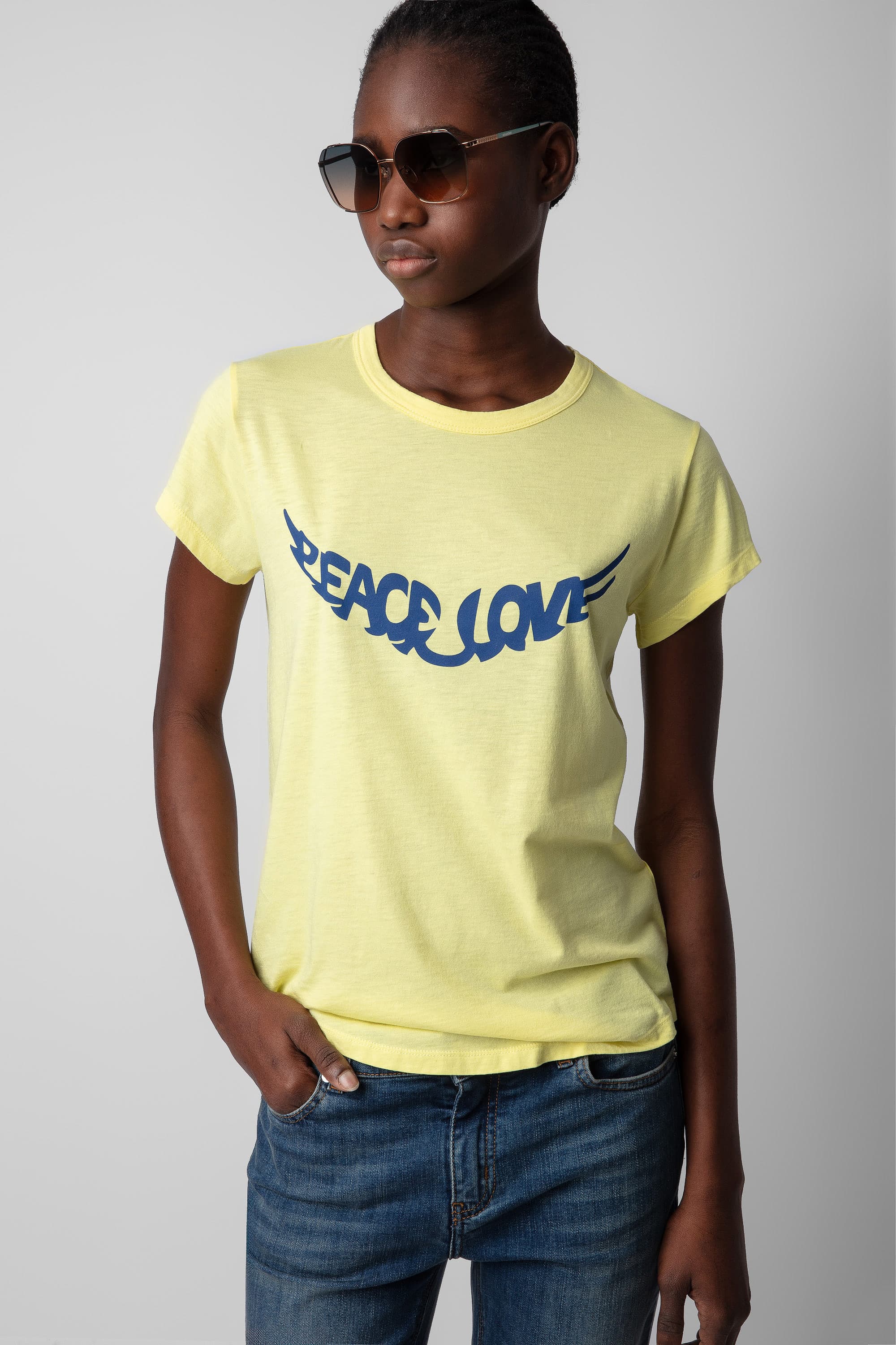 Woop Peace and Love Wings T-shirt