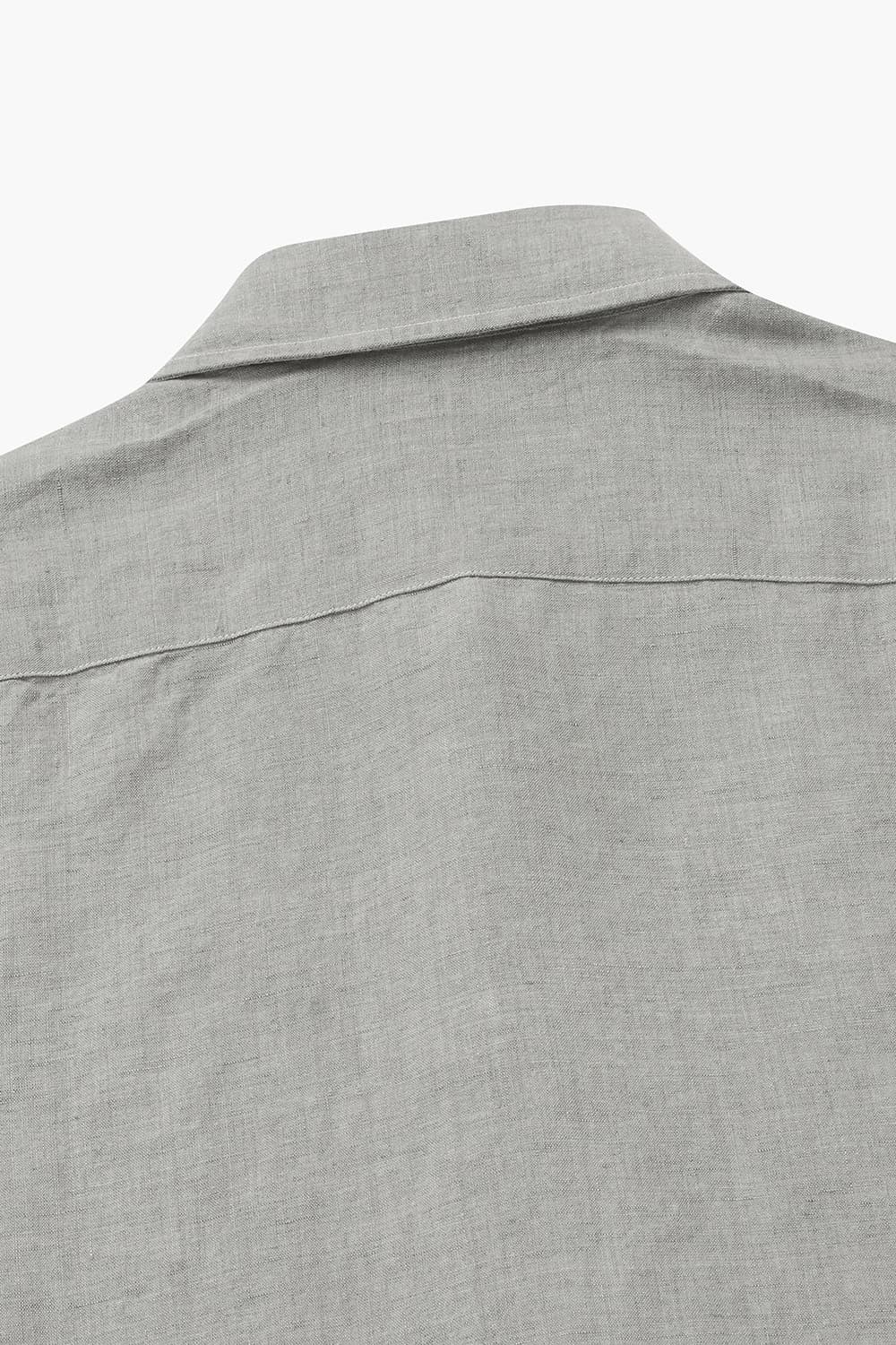 린넨 베이직 308 그레이 셔츠
